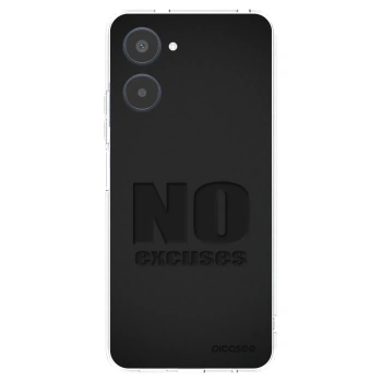 Picasee silikonski prozorni ovitek za Realme 10 4G - No Excuses