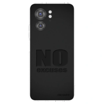 Picasee silikonski prozorni ovitek za Motorola Edge 40 - No Excuses