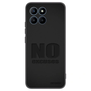 Picasee silikonski črni ovitek za Honor 70 Lite - No Excuses