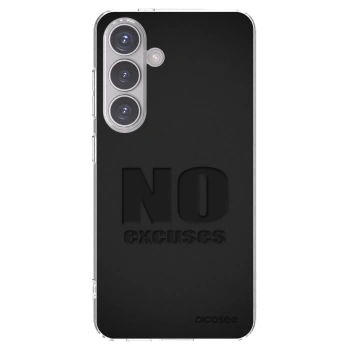 Picasee silikonski prozorni ovitek za Samsung Galaxy S24 S921B 5G - No Excuses