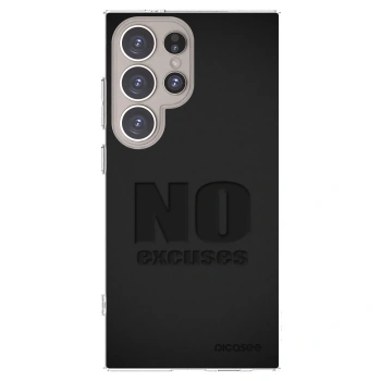 Picasee silikonski prozorni ovitek za Samsung Galaxy S24 Ultra S928B 5G - No Excuses