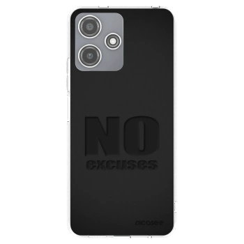 Picasee silikonski prozorni ovitek za Xiaomi Redmi 12 5G - No Excuses