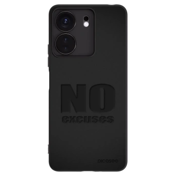 Picasee silikonski črni ovitek za Xiaomi Redmi 13C 4G - No Excuses