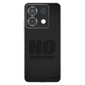 Picasee silikonski prozorni ovitek za Xiaomi Poco X6 - No Excuses
