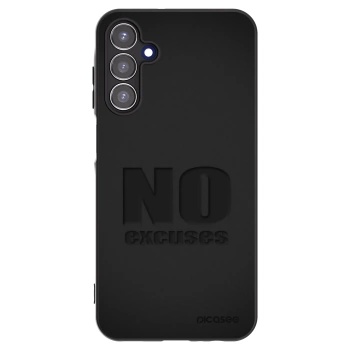 Picasee silikonski črni ovitek za Samsung Galaxy A15 A155F 4G - No Excuses
