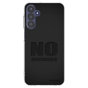Picasee silikonski prozorni ovitek za Samsung Galaxy A15 A155F 4G - No Excuses