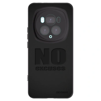 Picasee silikonski črni ovitek za Honor Magic6 Pro - No Excuses