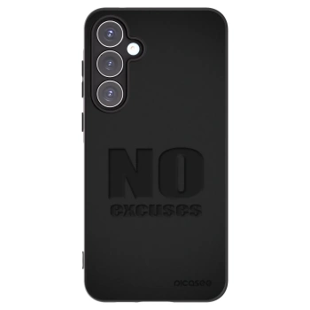 Picasee silikonski črni ovitek za Samsung Galaxy A55 5G A556B - No Excuses