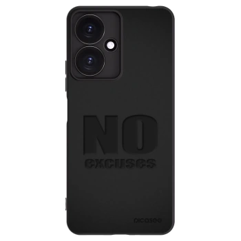 Picasee silikonski črni ovitek za Xiaomi Redmi 13C 5G - No Excuses