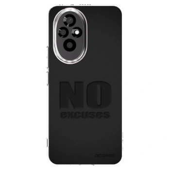 Picasee silikonski prozorni ovitek za Honor 200 5G - No Excuses