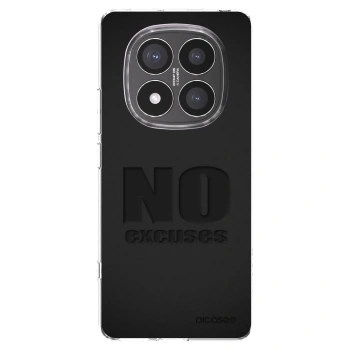 Picasee silikonski prozorni ovitek za Xiaomi Redmi Note 14 Pro+ 5G - No Excuses