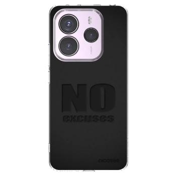 Picasee silikonski prozorni ovitek za Xiaomi Redmi Note 14 5G - No Excuses