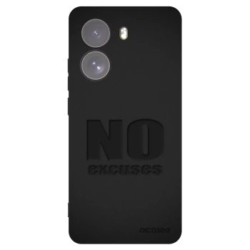 Picasee silikonski črni ovitek za Xiaomi Poco X7 - No Excuses
