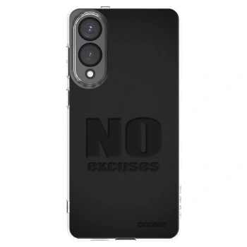 Picasee silikonski prozorni ovitek za Samsung Galaxy S25 Edge 5G - No Excuses