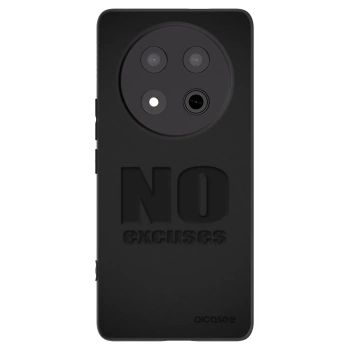 Picasee silikonski črni ovitek za Honor Magic7 Lite 5G - No Excuses