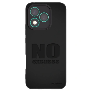 Picasee silikonski črni ovitek za Honor 400 Lite 5G - No Excuses