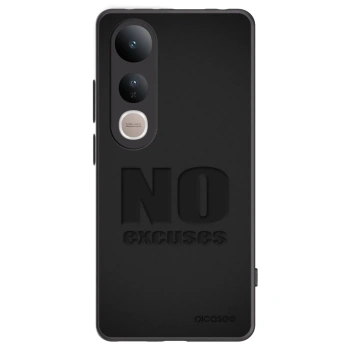 Picasee silikonski črni ovitek za Vivo V50 Lite 5G - No Excuses