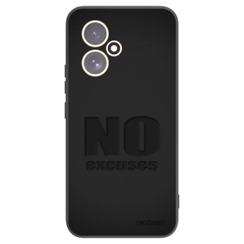Picasee silikonski črni ovitek za Honor 400 5G - No Excuses