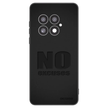 Picasee silikonski črni ovitek za OnePlus 13 5G - No Excuses