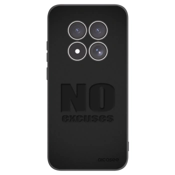 Picasee silikonski črni ovitek za Xiaomi Redmi Note 15 Pro 4G - No Excuses