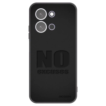 Picasee silikonski črni ovitek za Xiaomi Redmi 15C 5G - No Excuses