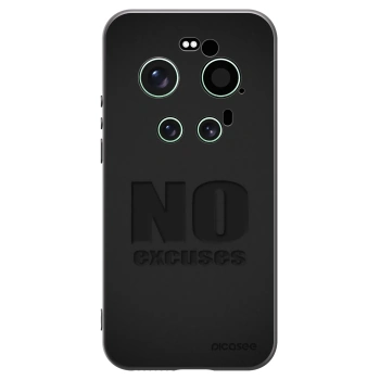 Picasee silikonski črni ovitek za Xiaomi 17 Ultra - No Excuses