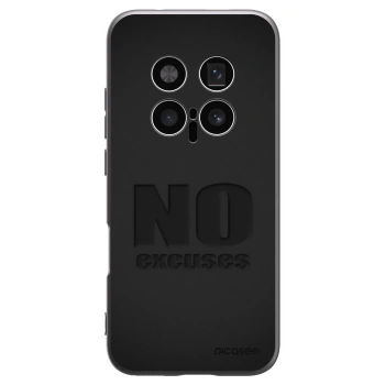 Picasee silikonski črni ovitek za Honor Magic8 Pro 5G - No Excuses