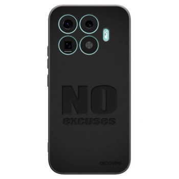 Picasee silikonski črni ovitek za Xiaomi 17T - No Excuses