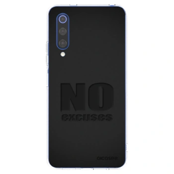 Picasee silikonski prozorni ovitek za Xiaomi Mi 9 SE - No Excuses