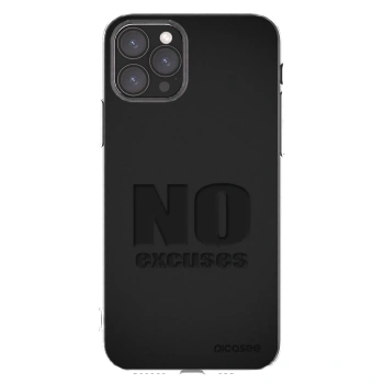 Picasee silikonski prozorni ovitek za Apple iPhone 11 Pro - No Excuses