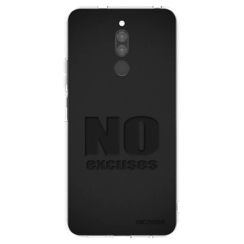 Picasee silikonski prozorni ovitek za Xiaomi Redmi 8 - No Excuses