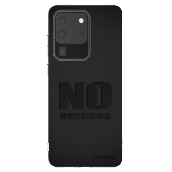 Picasee silikonski prozorni ovitek za Samsung Galaxy S20 Ultra 5G G988F - No Excuses
