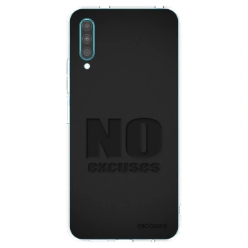 Picasee silikonski prozorni ovitek za Samsung Galaxy A30s A307F - No Excuses