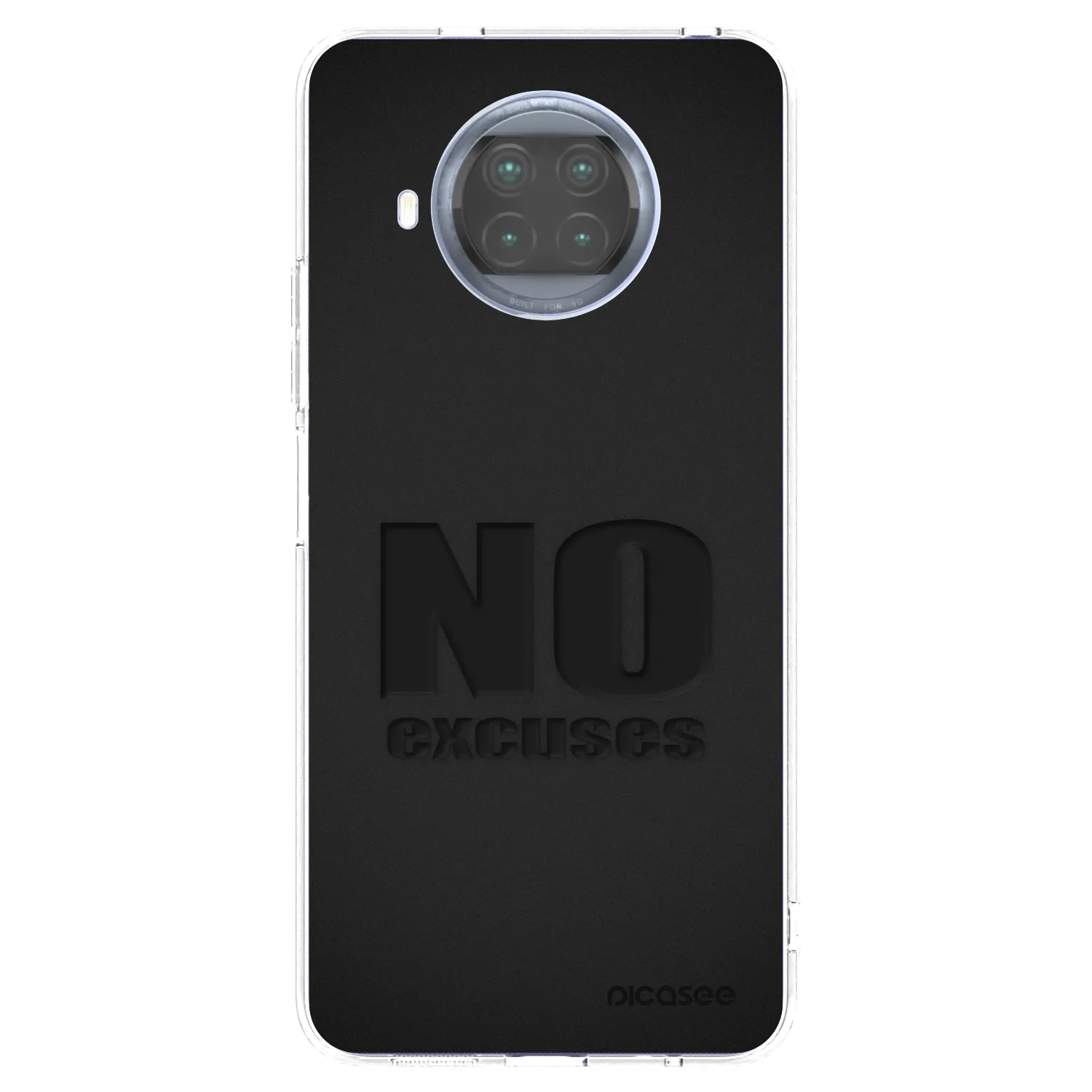 Picasee silikonski prozorni ovitek za Xiaomi Mi 10T Lite - No Excuses