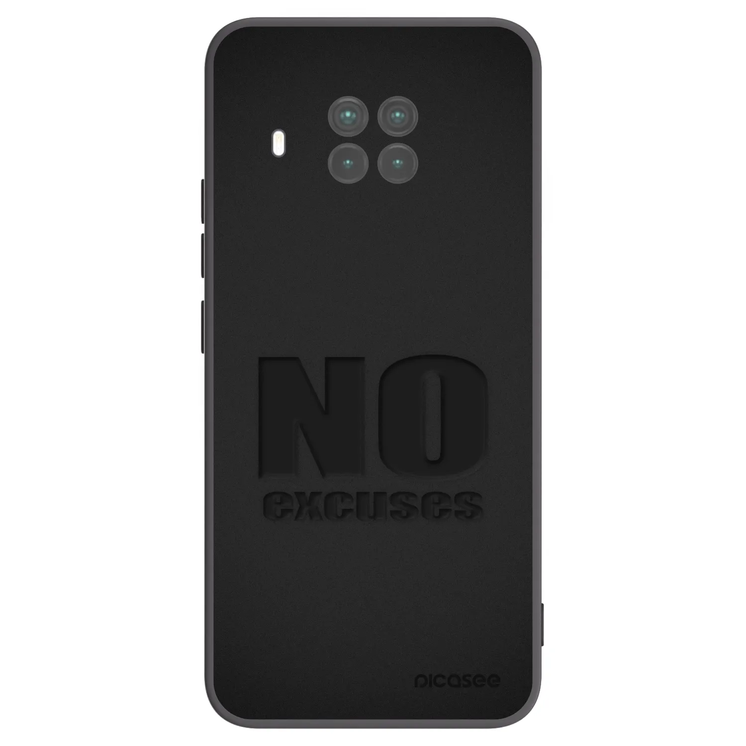 Picasee silikonski črni ovitek za Xiaomi Mi 10T Lite - No Excuses