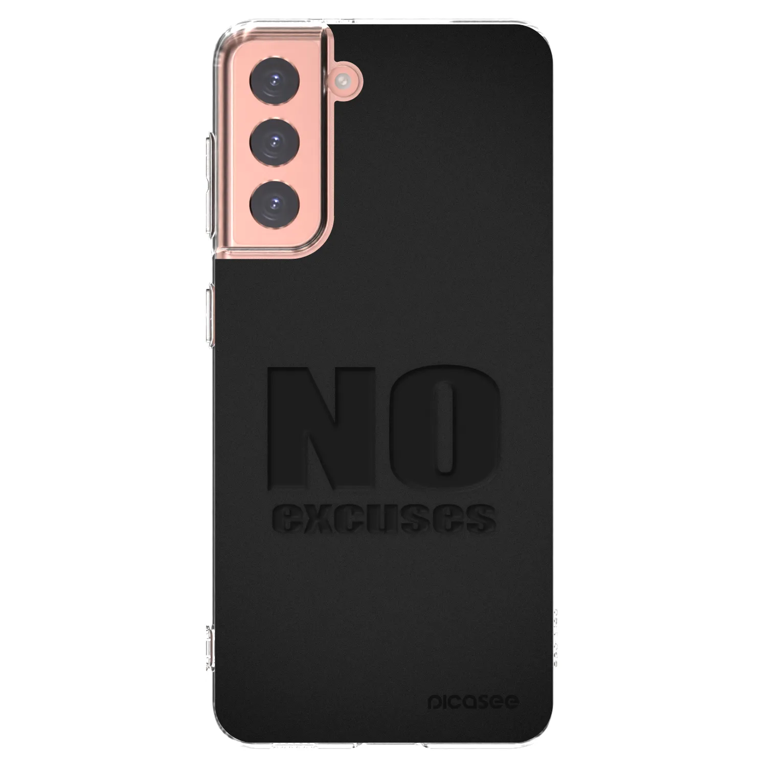 Picasee silikonski prozorni ovitek za Samsung Galaxy S21 5G G991B - No Excuses