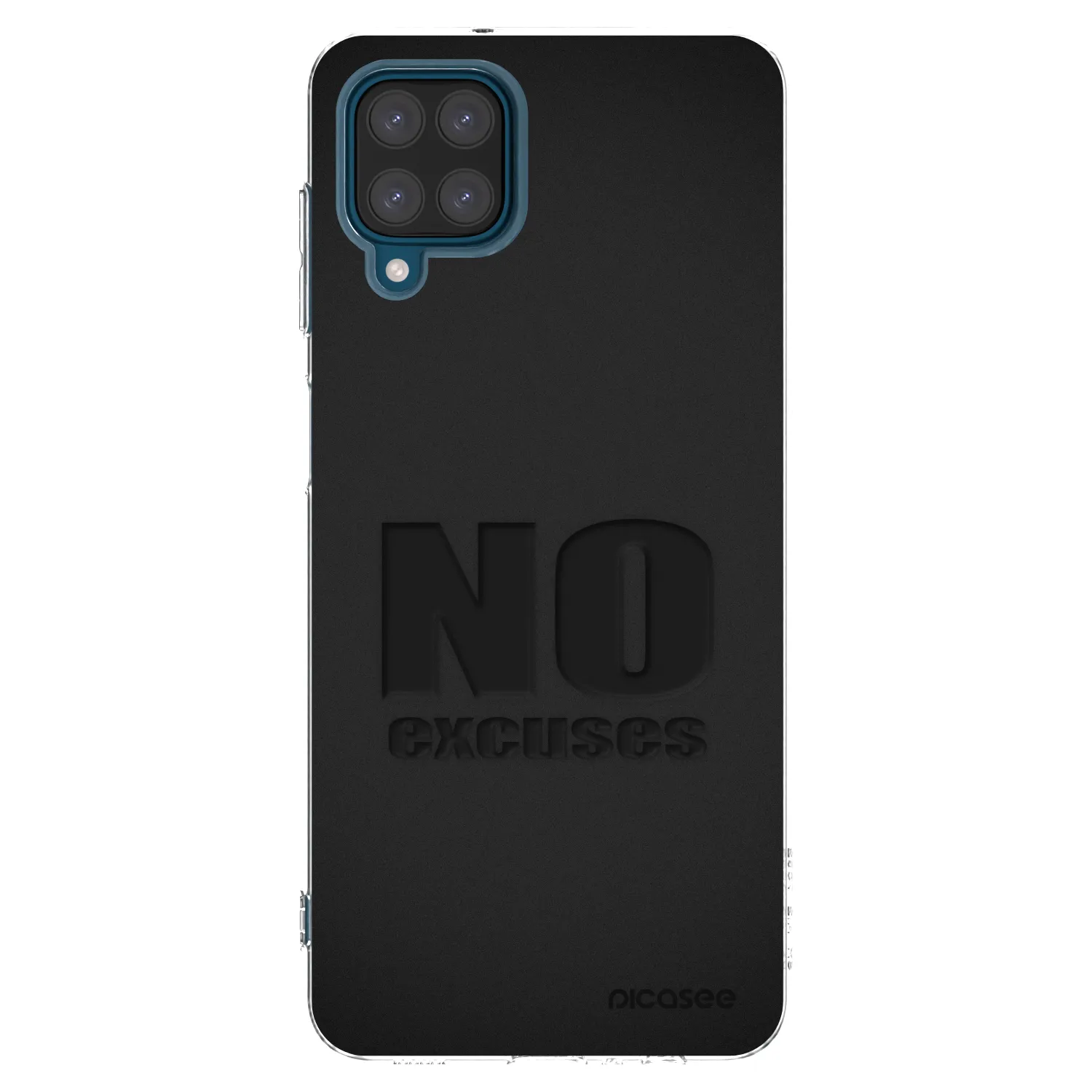 Picasee silikonski prozorni ovitek za Samsung Galaxy A12 A125F - No Excuses
