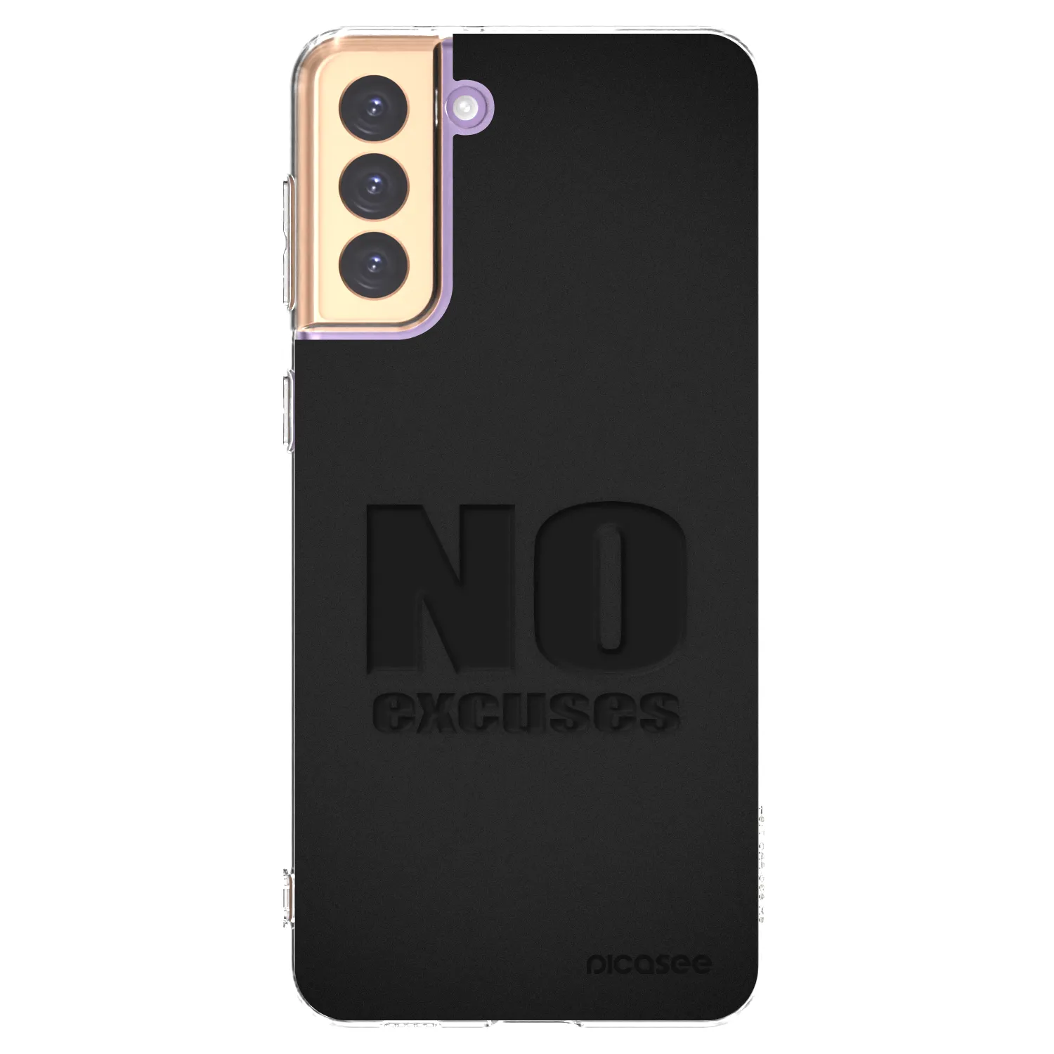 Picasee silikonski prozorni ovitek za Samsung Galaxy S21+ 5G G996F - No Excuses