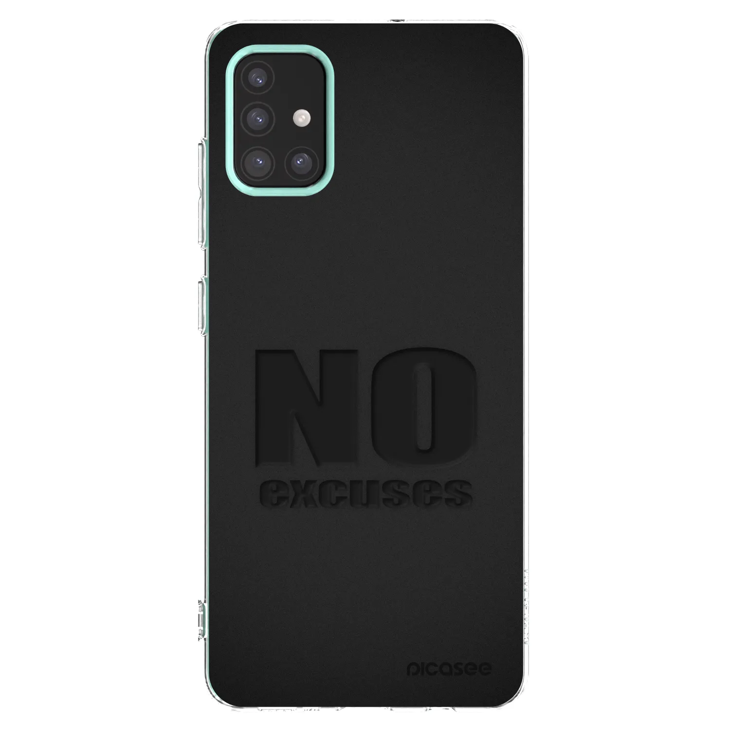 Picasee silikonski prozorni ovitek za Samsung Galaxy M31s - No Excuses