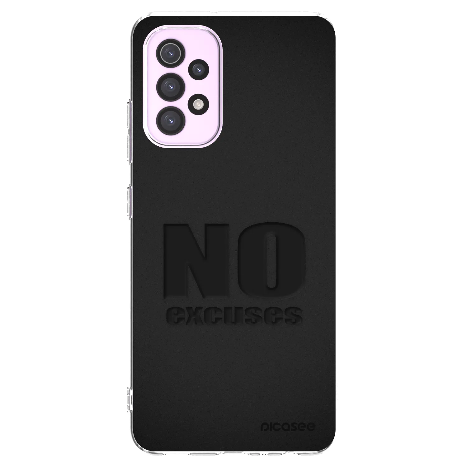 Picasee silikonski prozorni ovitek za Samsung Galaxy A32 5G A326B - No Excuses