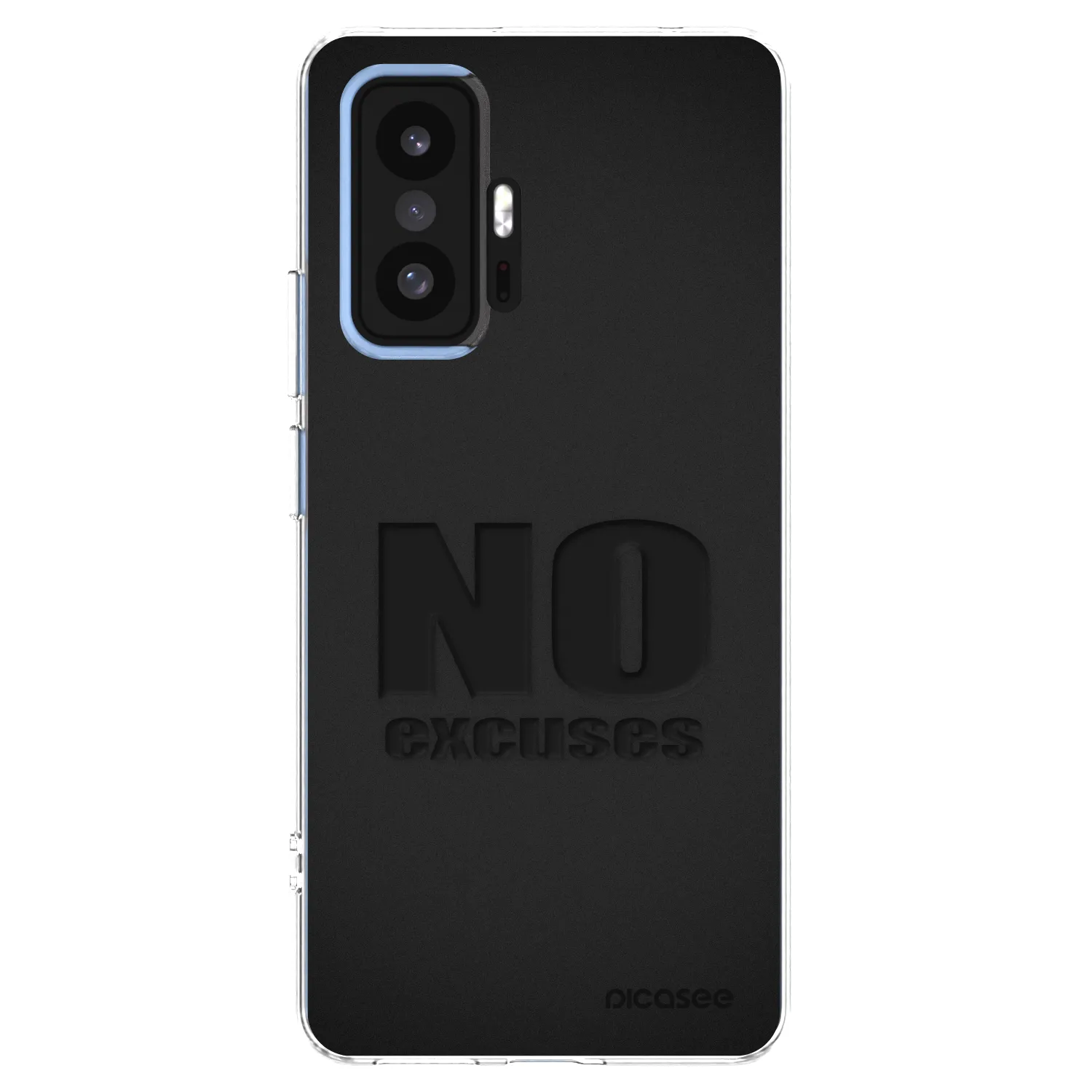 Picasee silikonski prozorni ovitek za Xiaomi 11T - No Excuses