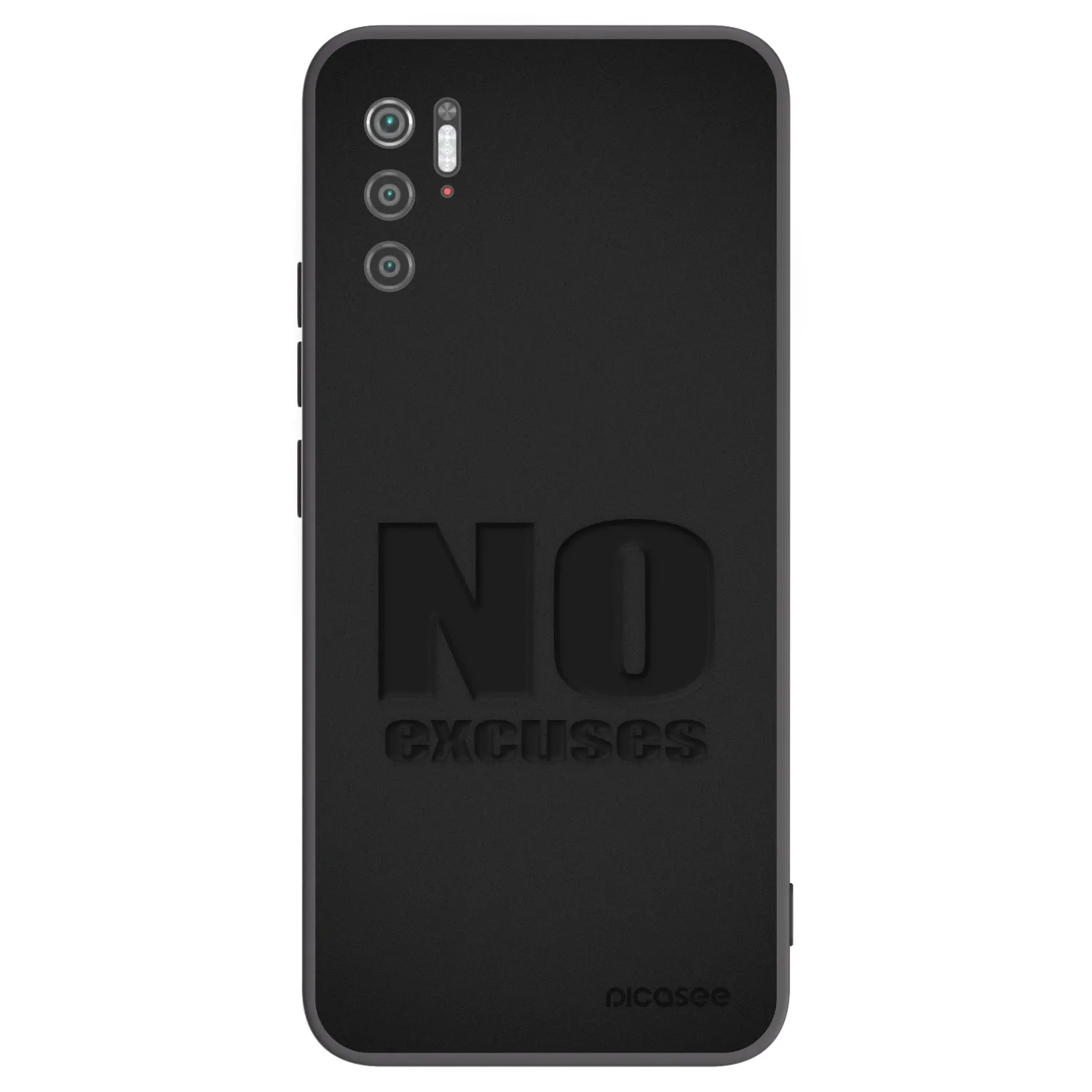Picasee silikonski črni ovitek za Xiaomi Poco M3 Pro 5G - No Excuses