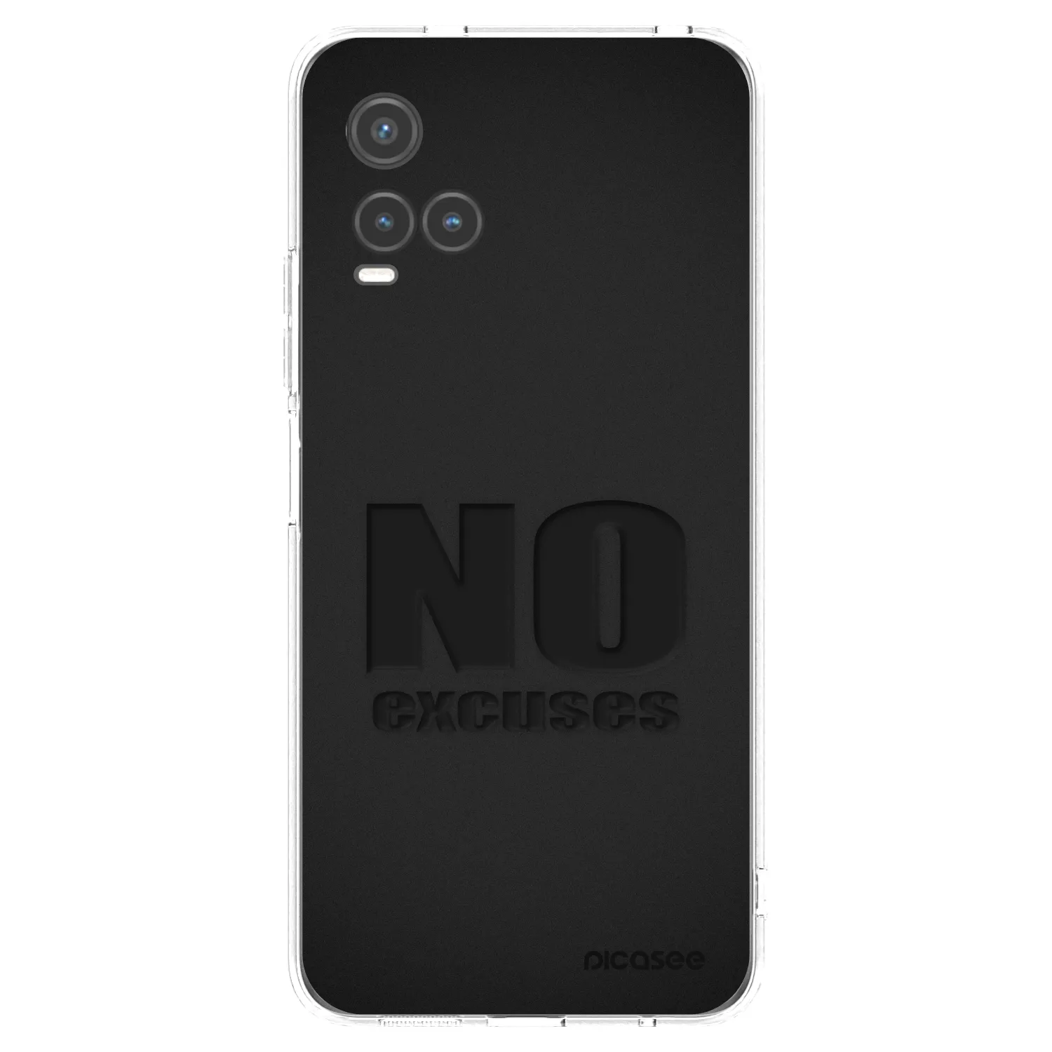 Picasee silikonski prozorni ovitek za Vivo Y33s - No Excuses