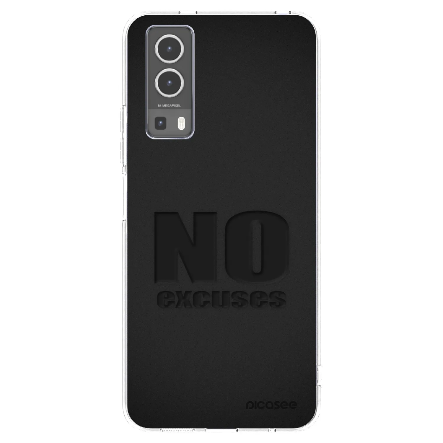 Picasee silikonski prozorni ovitek za Vivo Y72 5G - No Excuses