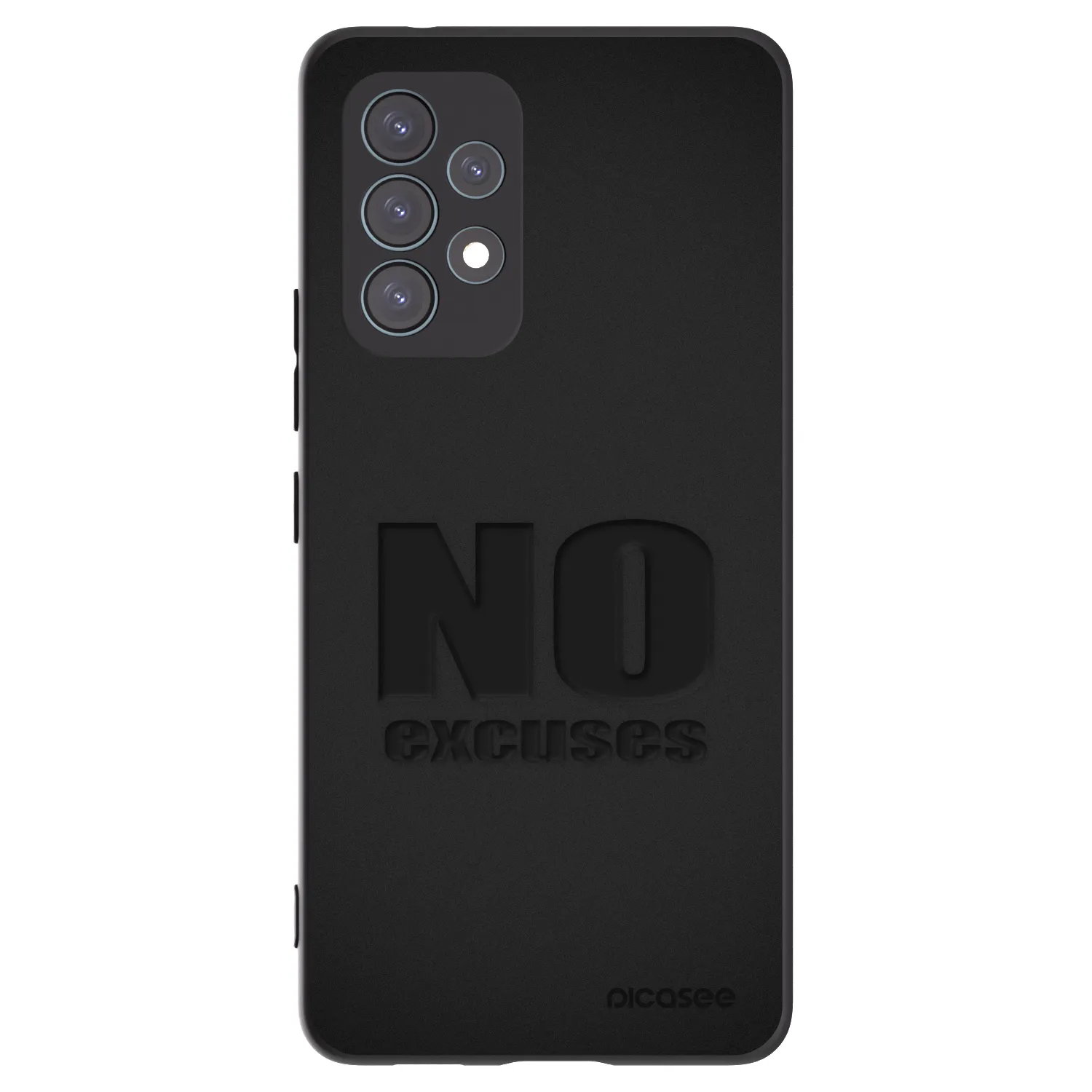 Picasee silikonski črni ovitek za Samsung Galaxy A53 5G A536 - No Excuses