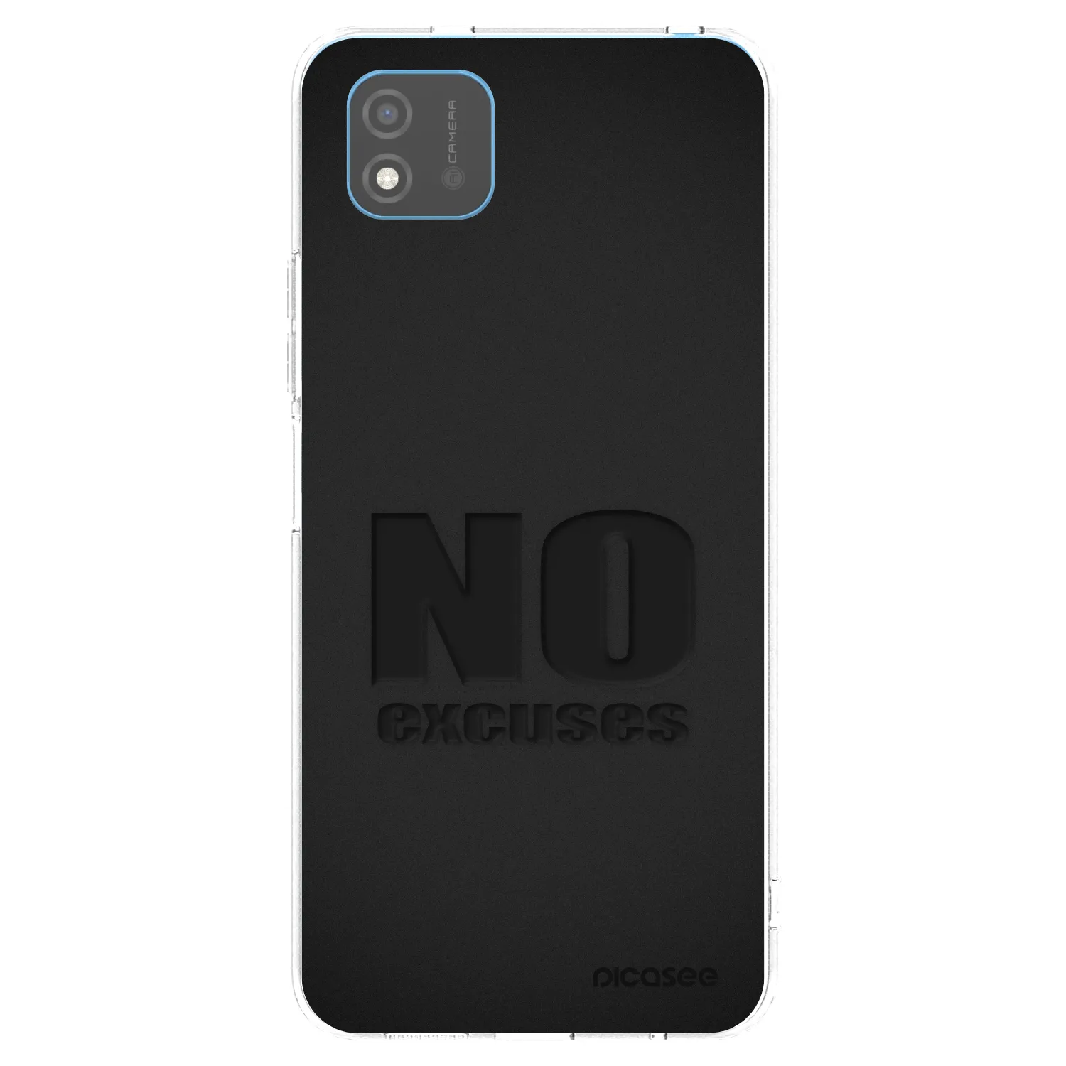 Picasee silikonski prozorni ovitek za Realme C11 (2021) - No Excuses
