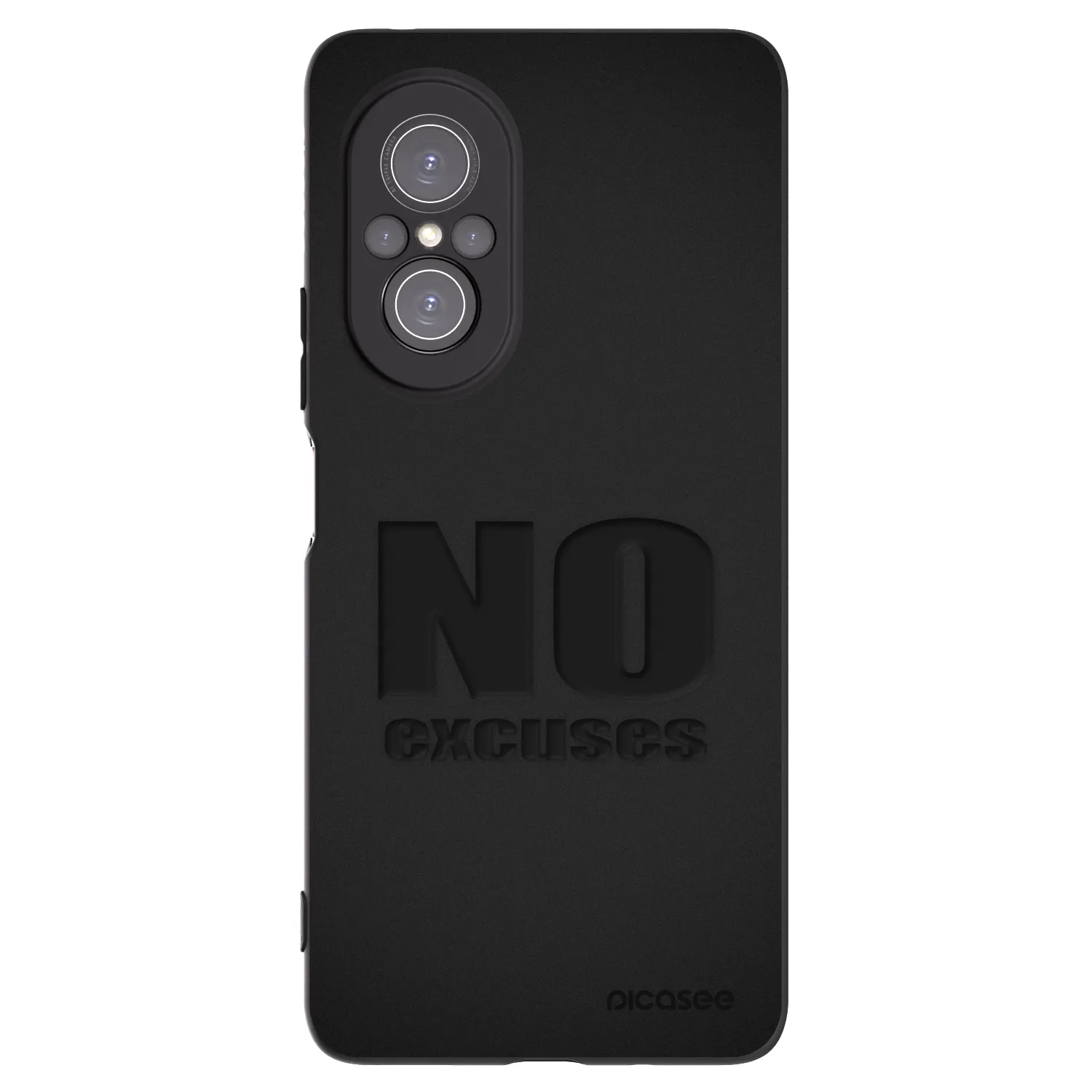 Picasee silikonski črni ovitek za Huawei Nova 9 SE - No Excuses