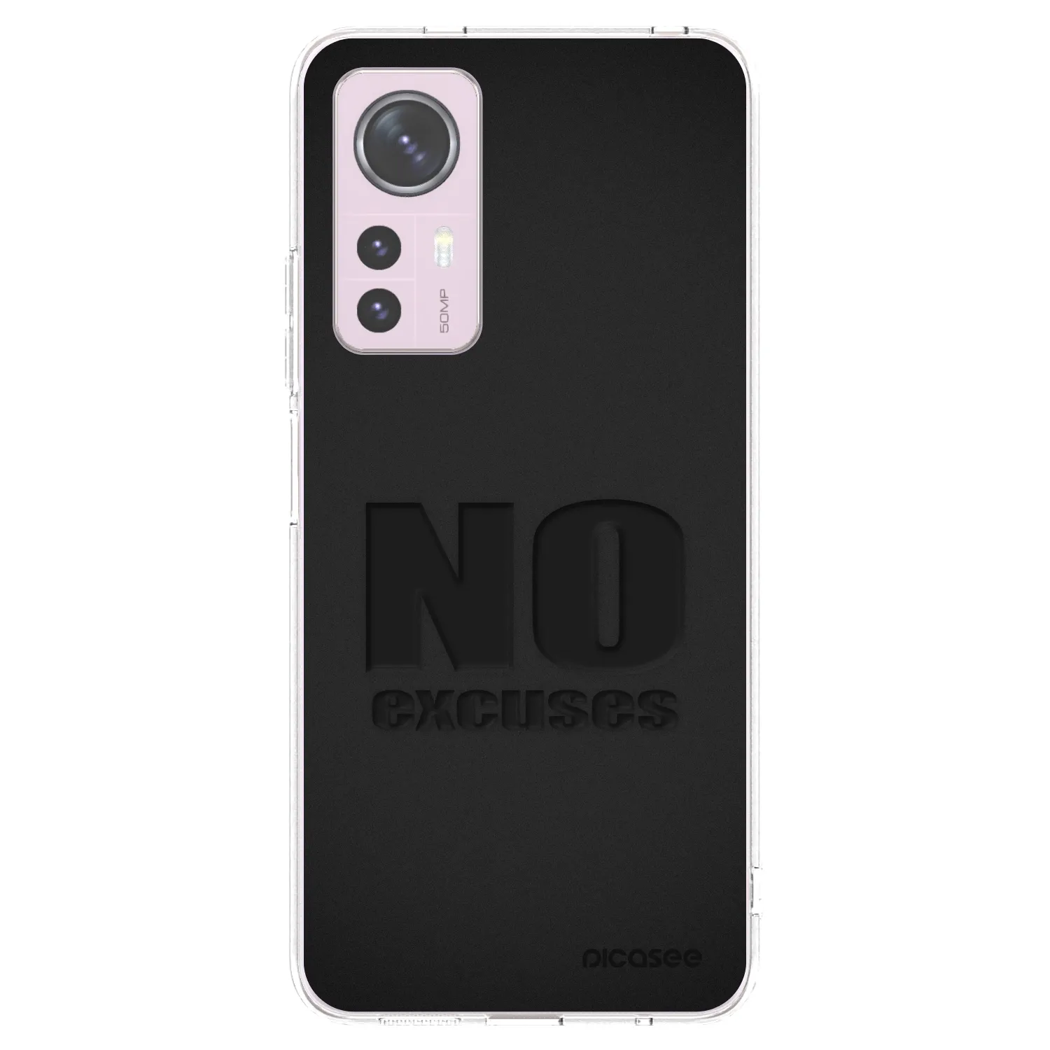 Picasee silikonski prozorni ovitek za Xiaomi 12 - No Excuses