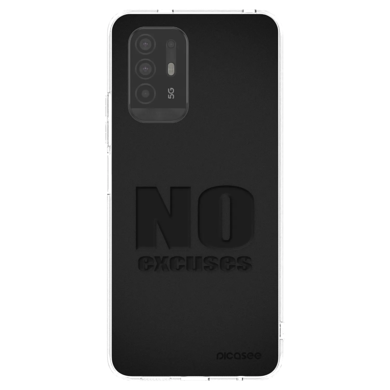 Picasee silikonski prozorni ovitek za OPPO A94 5G - No Excuses
