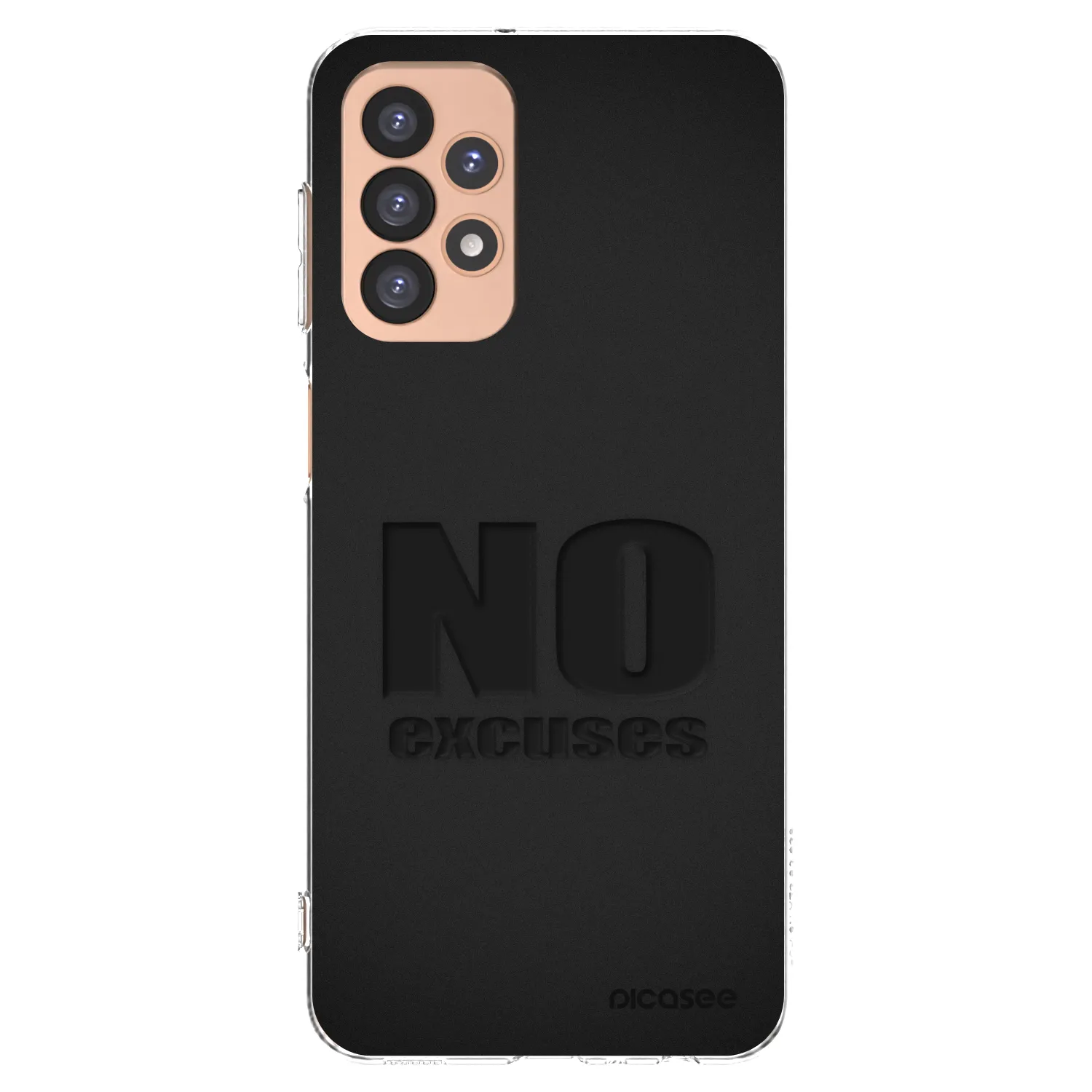 Picasee silikonski prozorni ovitek za Samsung Galaxy A23 A236B 5G - No Excuses
